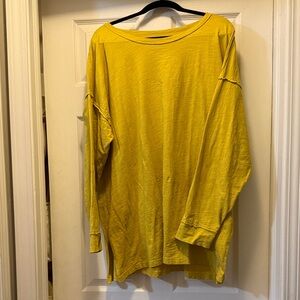 Natural Life Mustard Long Sleeve Top